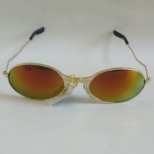 NWT TruVintage 90's Sports Wire Wrap style iridium mirror smoke lens sunglasses